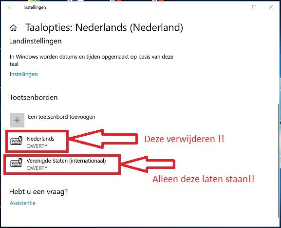 Wanten Nationale volkstelling maat Toetsenbord, Windows 10 Help